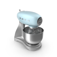 Smeg Stand Mixer Blue PNG & PSD Images