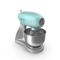 Smeg Stand Mixer Green PNG & PSD Images