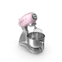 Smeg Stand Mixer Pink PNG & PSD Images
