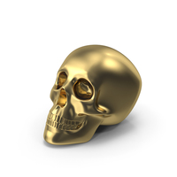 Golden Skull PNG & PSD Images