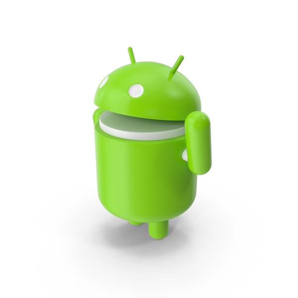Android Say "Hello" PNG & PSD Images