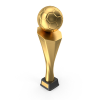 Gold Soccer Trophy Cup PNG & PSD Images