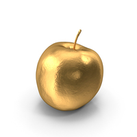 Gold Sweetie Apple PNG & PSD Images