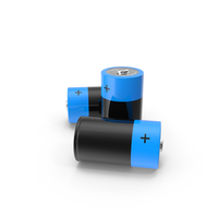 D Battery Group PNG & PSD Images