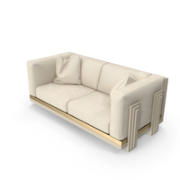 Double Beige Sofa PNG & PSD Images