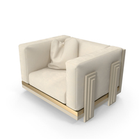 Beige Armchair PNG & PSD Images