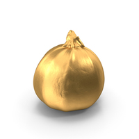 Round Zucchini Gold PNG & PSD Images