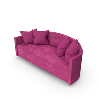Fuchsia Sofa Lounge PNG & PSD Images