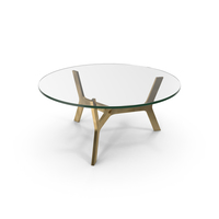 Elke Round Coffee Table PNG & PSD Images