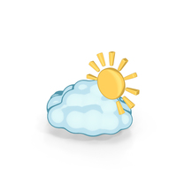 Weather Forecast Cartoon Partly cloudy PNG & PSD Images