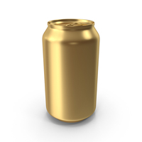 Gold Soda Can PNG & PSD Images
