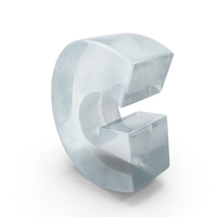 Ice Letter G PNG & PSD Images