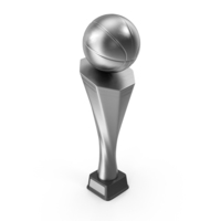 Trophy Cup Basketball Silver PNG & PSD Images