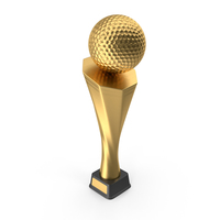 Trophy Cup Golf Gold PNG & PSD Images