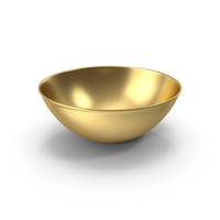Big Gold Bowl PNG & PSD Images