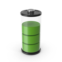 Battery Icon Green 75% PNG & PSD Images