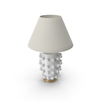 White Base Linden Table Lamp PNG & PSD Images