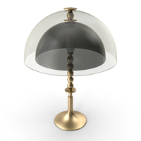 Round Table Lamp PNG & PSD Images
