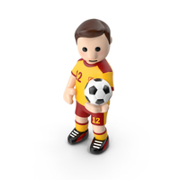 Football Player with Ball in Hand PNG & PSD Images