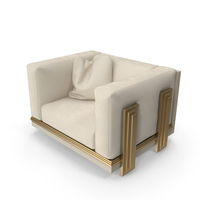 Beige Sofa Armchair PNG & PSD Images