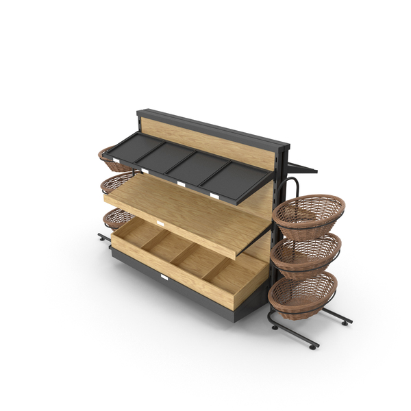 Empty Bakery Display PNG & PSD Images