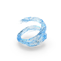 Water Blue Vortex PNG & PSD Images