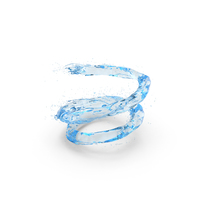 Water Blue Vortex PNG & PSD Images