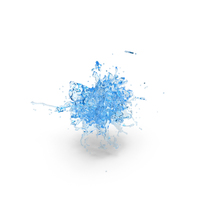 Water Blue Splash PNG & PSD Images