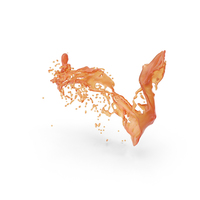 Orange Splash PNG & PSD Images