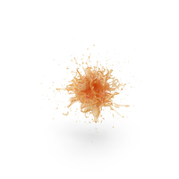 Orange Splash PNG & PSD Images