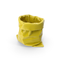 Yellow Garbage Bag PNG & PSD Images
