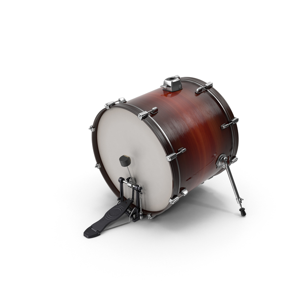 Bass Drum with Pedal PNG & PSD Images