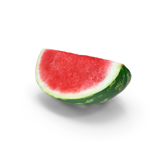 Watermelon Quarter Cut PNG & PSD Images