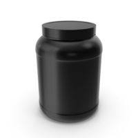 Plastic Bottles Wide Mouth Gallon Black PNG & PSD Images