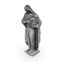 Figure With Mask Statue PNG & PSD Images