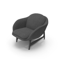 Dark Arm Chair PNG & PSD Images