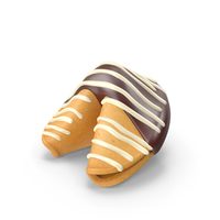 Chocolate Covered Fortune Cookie PNG & PSD Images