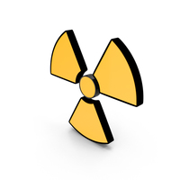 Danger Sign Radiation PNG & PSD Images