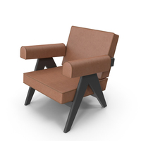 Leather Arm Chair PNG & PSD Images