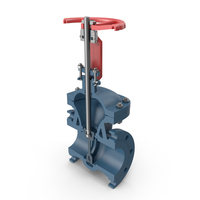 Gate Valve Cross Section PNG & PSD Images