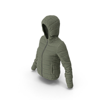 Women's Down Jacket PNG & PSD Images