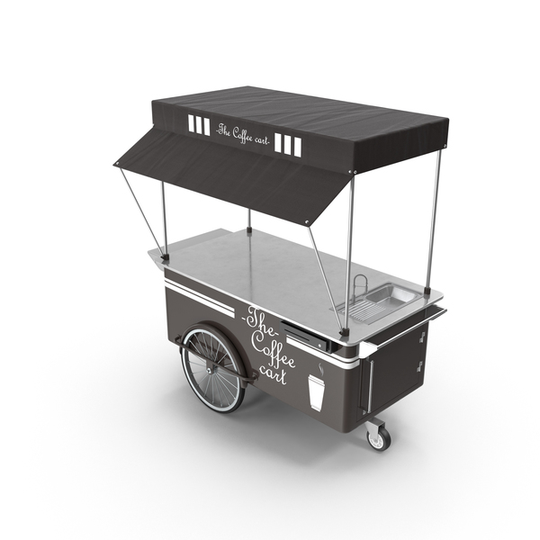 Empty Coffee Cart PNG & PSD Images