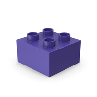 2x2 Toy Brick PNG & PSD Images