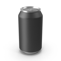 Soda Can Black PNG & PSD Images