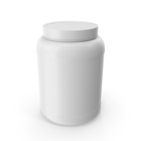 Plastic Bottles Wide Mouth 1 8 Gallon White PNG & PSD Images