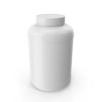 Plastic Bottles Wide Mouth 2 4 Gallon White PNG & PSD Images