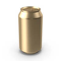 Gold Can PNG & PSD Images