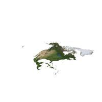 North America Continent Map PNG & PSD Images