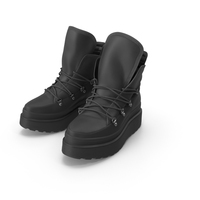 Women's Boots PNG & PSD Images
