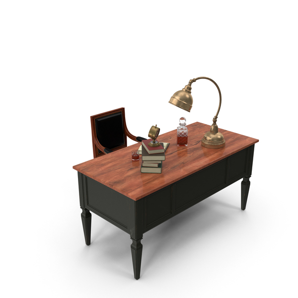Classical Office Desk PNG & PSD Images